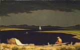 Martin Johnson Heade Prints - Approaching Thunderstorm by Martin Johnson Heade