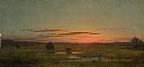 Martin Johnson Heade Prints - Sunset by Martin Johnson Heade