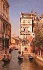 Martin Rico y Ortega Along The Canal, Venice