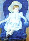 Mary Cassatt Elsie in a Blue Chair