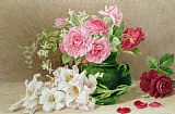 Mary Elizabeth Duffield Roses And Lilies