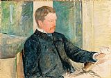 Mary Stevenson Cassatt Portrait of Alexander J. Cassatt painting
