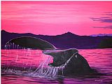 Megan Aroon Duncanson Pink Whale