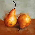 Michael Greenaway Pears Still Life