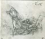 Michelangelo Study for a Resurrection of Christ