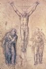 Michelangelo Buonarroti Study For A Crucifixion painting