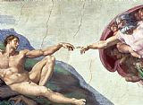 Michelangelo Buonarroti Sistine Chapel Ceiling painting