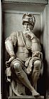 Gian Lorenzo Bernini Paintings - Statue of Lorenzo De Medici by Michelangelo Buonarroti