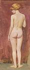 Unclothed Prints - Study of a nude by Murray Bladon