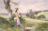 Myles Birket Foster The Milkmaid