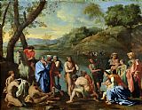 Nicolas Prints - St John Baptising the People by Nicolas Poussin