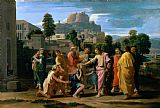 Nicolas Prints - The Blind of Jericho by Nicolas Poussin