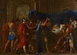 Nicolas Prints - The Death Of Germanicus by Nicolas Poussin