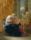 Nicolas Prints - The Holy Family by Nicolas Poussin
