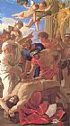 Nicolas Poussin Paintings - The Martyrdom of St Erasmus by Nicolas Poussin