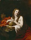 Nicolas Prints - The Repentant Magdalene by Nicolas Regnier