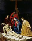 Nicolas Prints - The Descent from the Cross by Nicolas Tournier