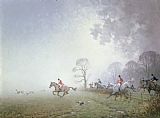 Ninetta Butterworth Hunting Scene