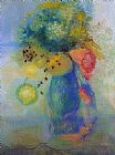 Redon Prints - Vase Of Flowers by Odilon Redon