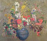 Redon Prints - Flowers by Odilon Redon