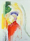 Redon Prints - A Figure by Odilon Redon