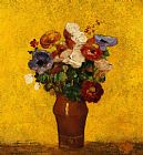 Redon Prints - Flowers by Odilon Redon