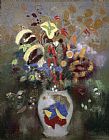Redon Prints - Still Life of a Vase of Flowers by Odilon Redon