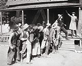 Western Prints - Silent Film Still: Western by Others