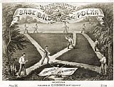 1867 Prints - Baseball Polka, 1867 by Others