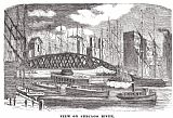 1878 Paintings - Chicago River, 1878 by Others