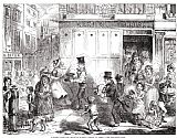 1848 Prints - Christmas Dinner, 1848 by Others