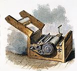 Swine, 19th Century Paintings - COTTON GIN, 19th CENTURY by Others