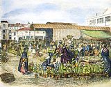 1848 Prints - Covent Garden, 1848 by Others