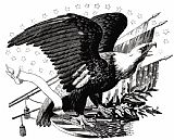 Swine, 19th Century Paintings - EAGLE, 19th CENTURY by Others