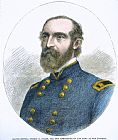 Major General George Meade at The Battle of Gettysburg Paintings - George Gordon Meade by Others