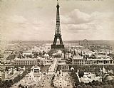 Tower Prints - Paris: Eiffel Tower, 1900 by Others