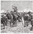 Cowboys Prints - Remington: Cowboys, 1888 by Others