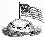 Swine, 19th Century Paintings - U.S. FLAG, 19th CENTURY by Others