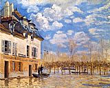 Pablo Picasso Alfred Sisley Sisley Flood 1876