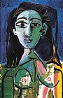 Pablo Picasso Buste De Femme Jaqueline