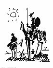 Pablo Picasso Don Quixote c.1955