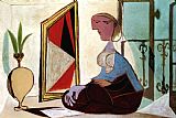 Pablo Picasso Femme Au Miroir 1937