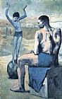 Pablo Picasso Girl on The Ball 1905