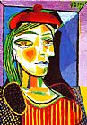 Pablo Picasso Girl with Red Beret