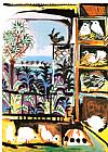 Pablo Picasso Les Pigeons c.1957