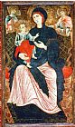 Master Bedroom Prints - Master of San Martino San Martino Madonna by Pablo Picasso