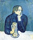 Pablo Picasso Portrait of Jaime Sabartes The Bock 1901