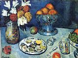 Pablo Picasso Still Life The Dessert 1901 painting
