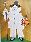 Pablo Picasso The Artist's Son Pierrot with Flowers 1929