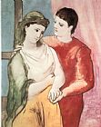 Pablo Picasso The Lovers Art Print Poster